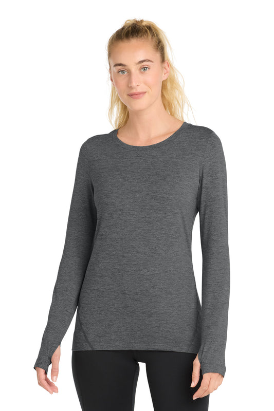 Sport-Tek    Women's Exchange 1.5 Long Sleeve Crew. LST710