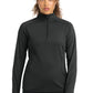 Sport-Tek   Women's Sport-Wick   Stretch 1/4-Zip Pullover. LST850