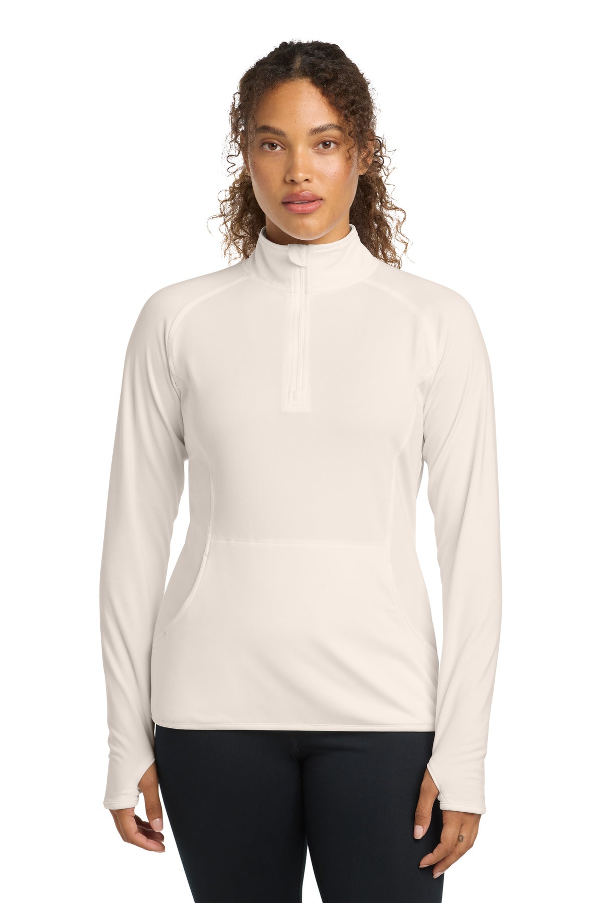 Sport-Tek   Women's Sport-Wick   Stretch 1/4-Zip Pullover LST850