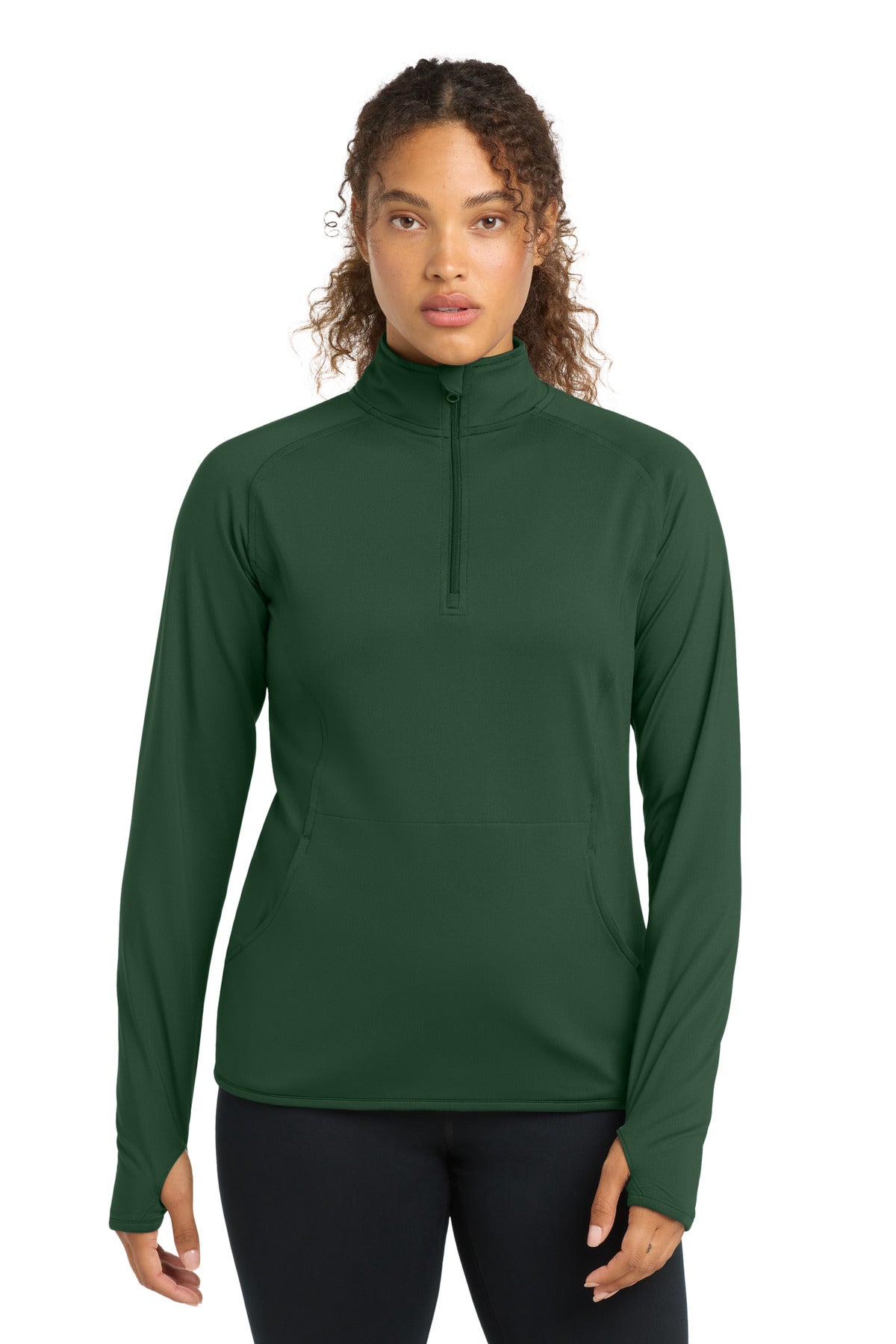 Sport-Tek   Women's Sport-Wick   Stretch 1/4-Zip Pullover LST850