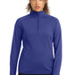 Sport-Tek   Women's Sport-Wick   Stretch 1/4-Zip Pullover. LST850