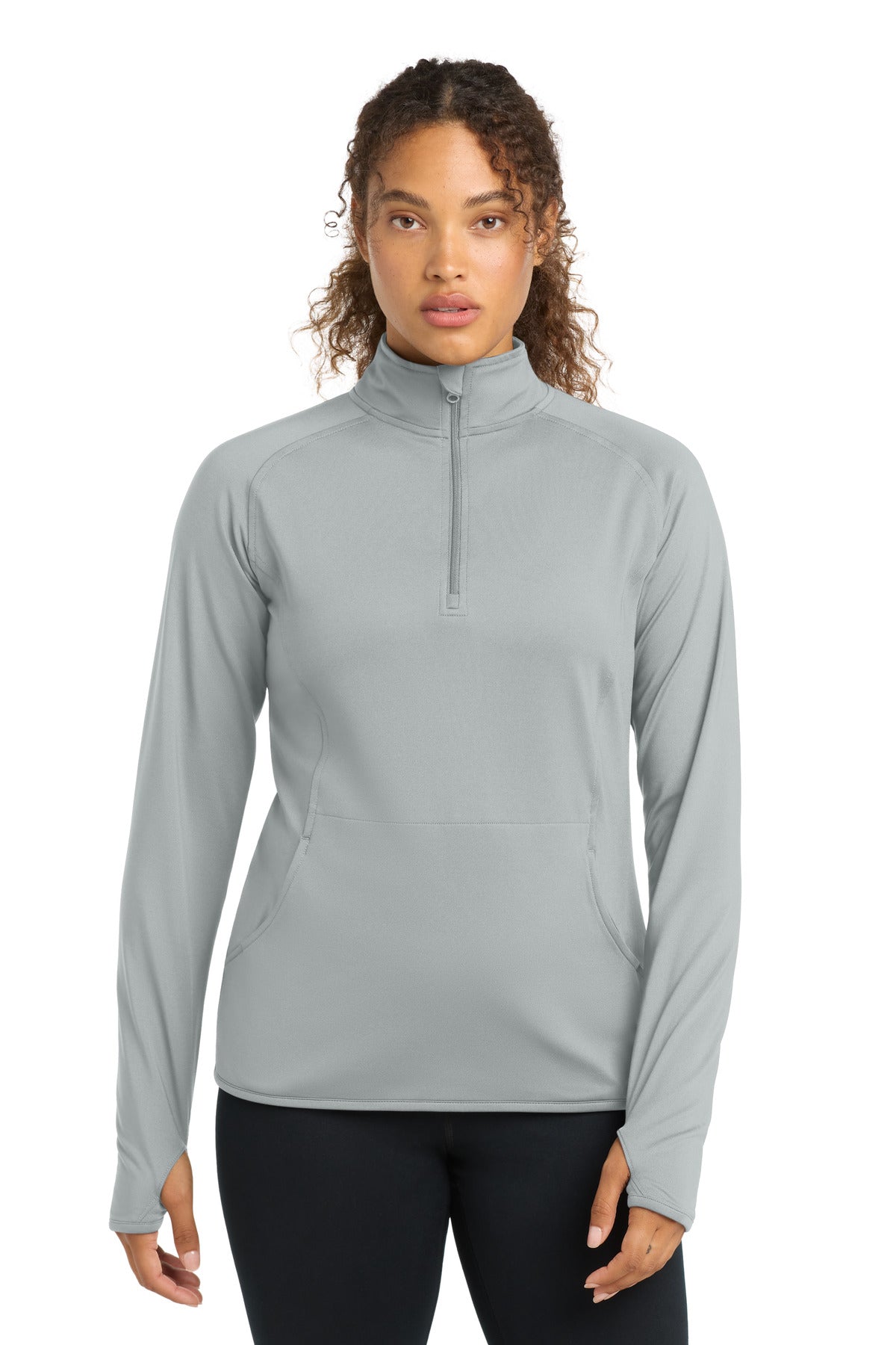 Sport-Tek   Women's Sport-Wick   Stretch 1/4-Zip Pullover. LST850