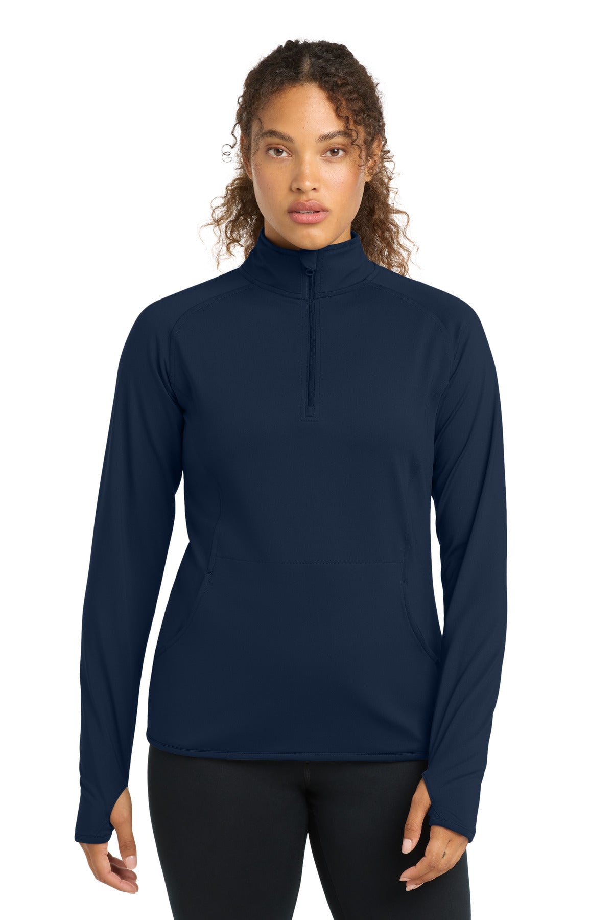 Sport-Tek   Women's Sport-Wick   Stretch 1/4-Zip Pullover LST850
