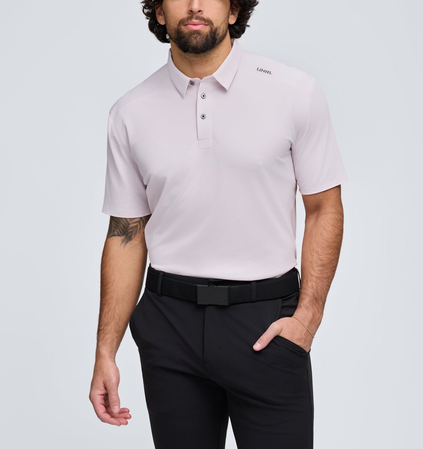 UNRL Legend Polo – Misty Rose