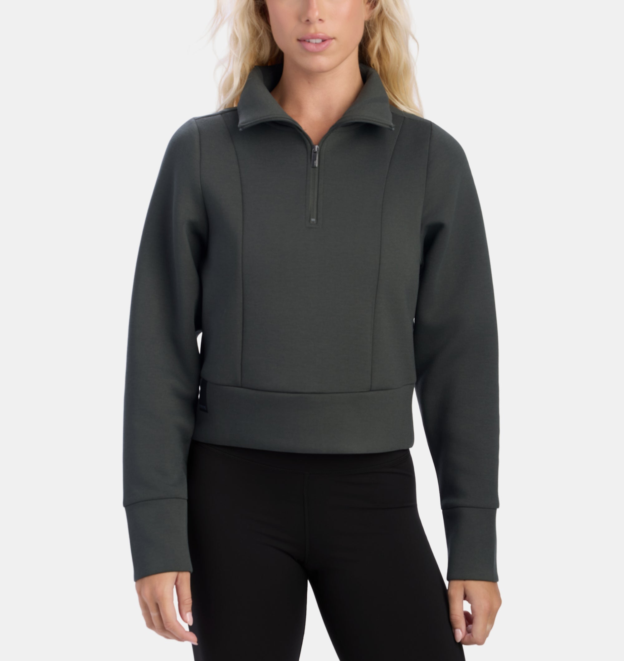 UNRL LuxBreak Half Zip Pullover â€“ Pine