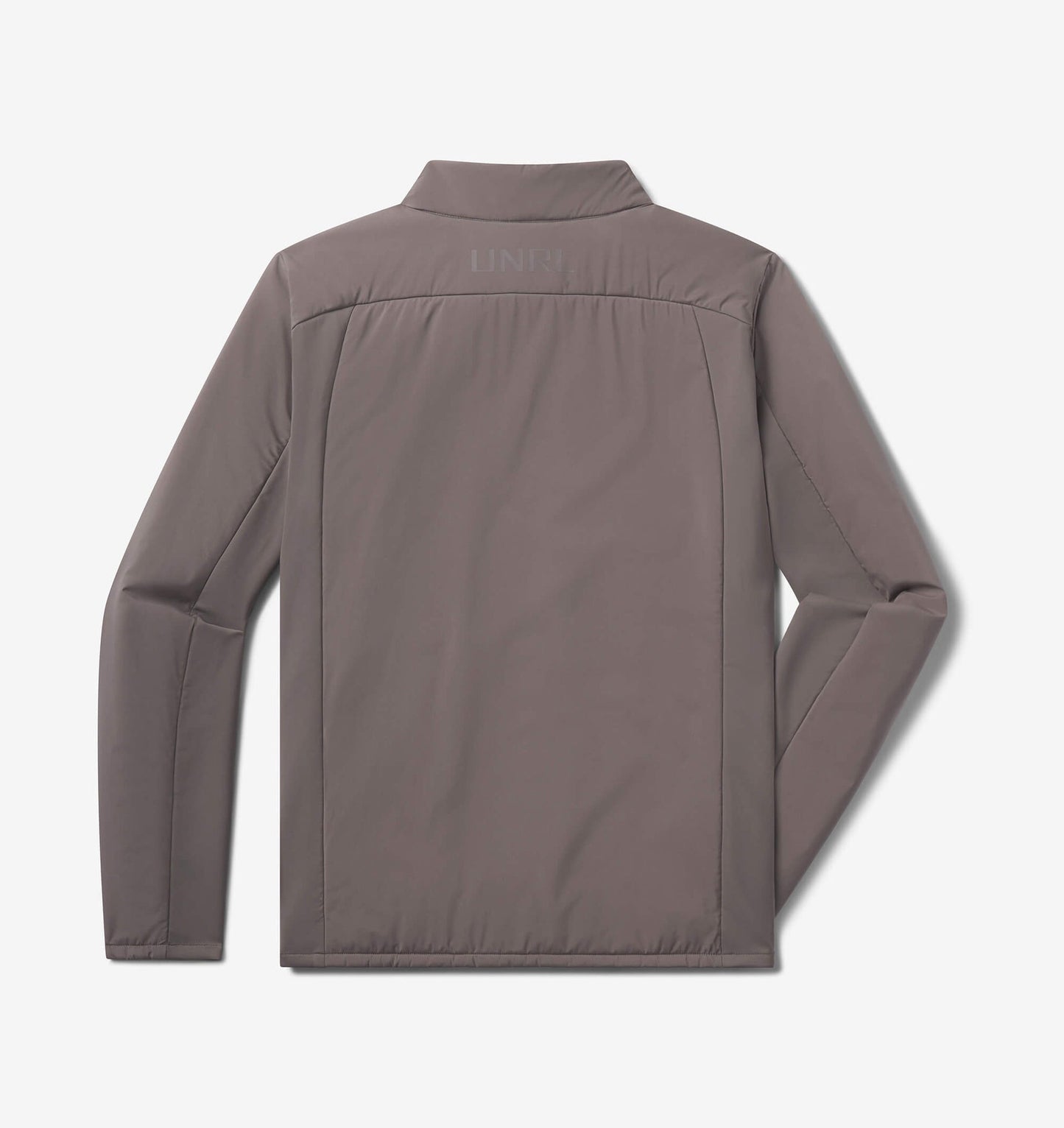 UNRL Mens Montreal Quilted Jacket Ã¢â‚¬â€œ Dark Taupe