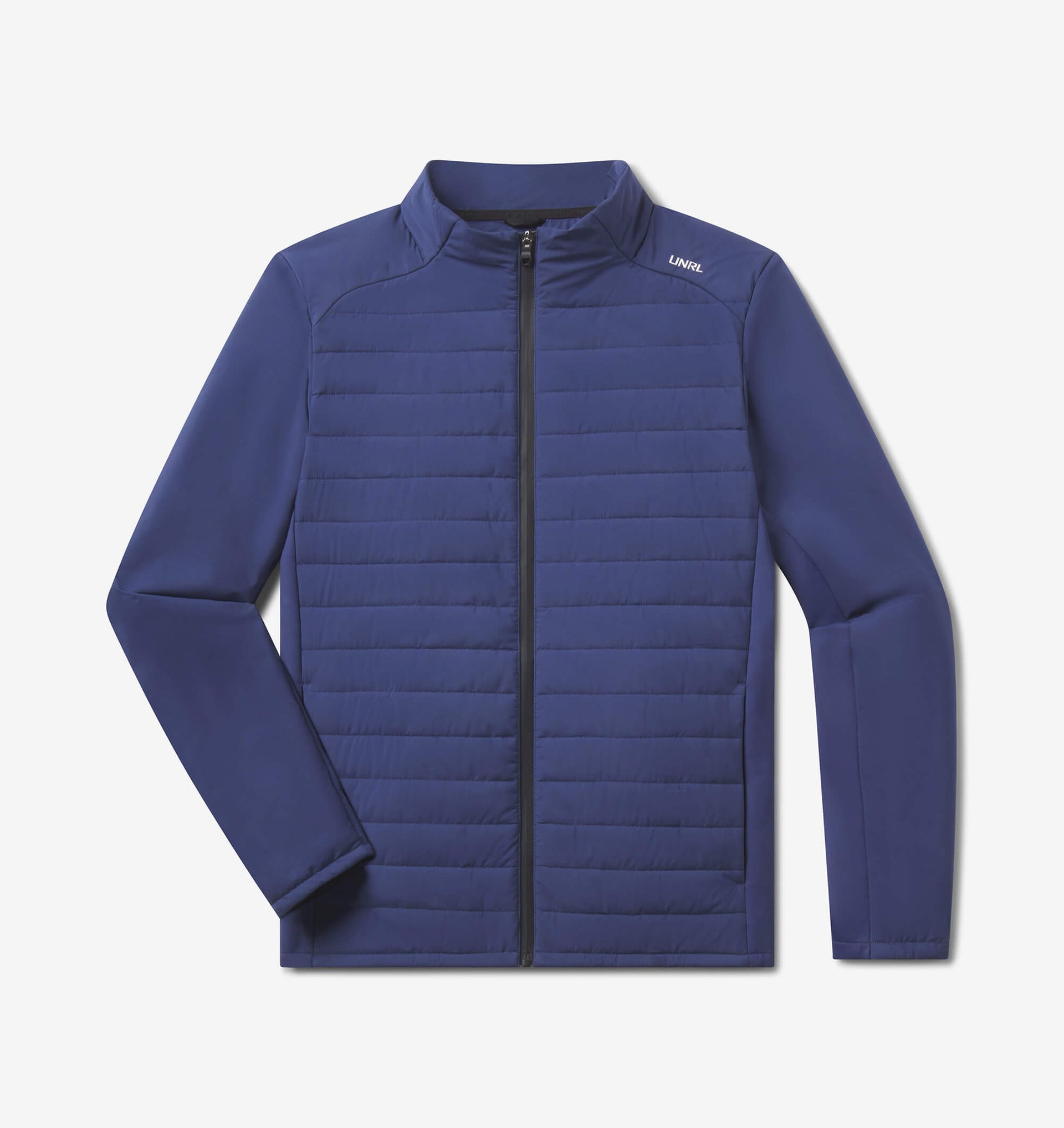 UNRL Mens Montreal Quilted Jacket Ã¢â‚¬â€œ Harbor Blue