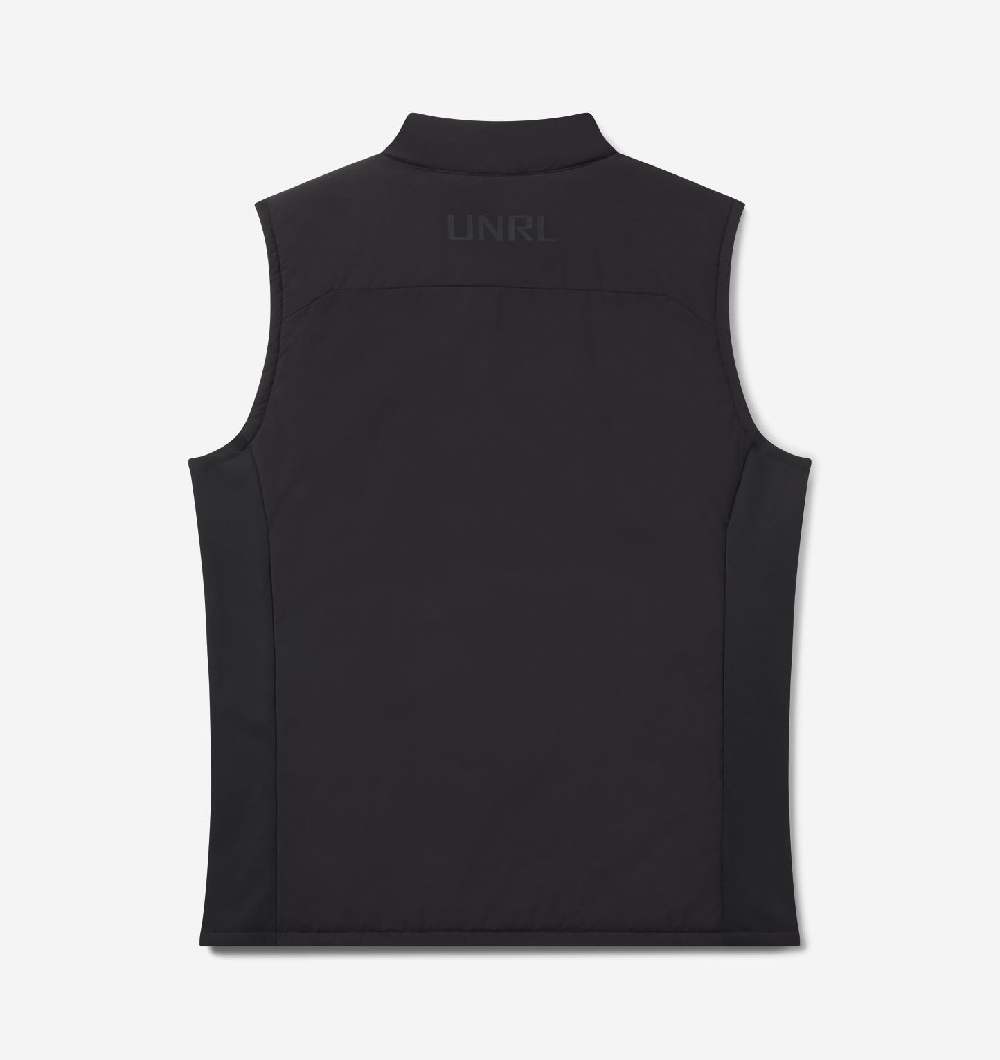 UNRL Mens Vancouver Quilted Vest Ã¢â‚¬â€œ Black
