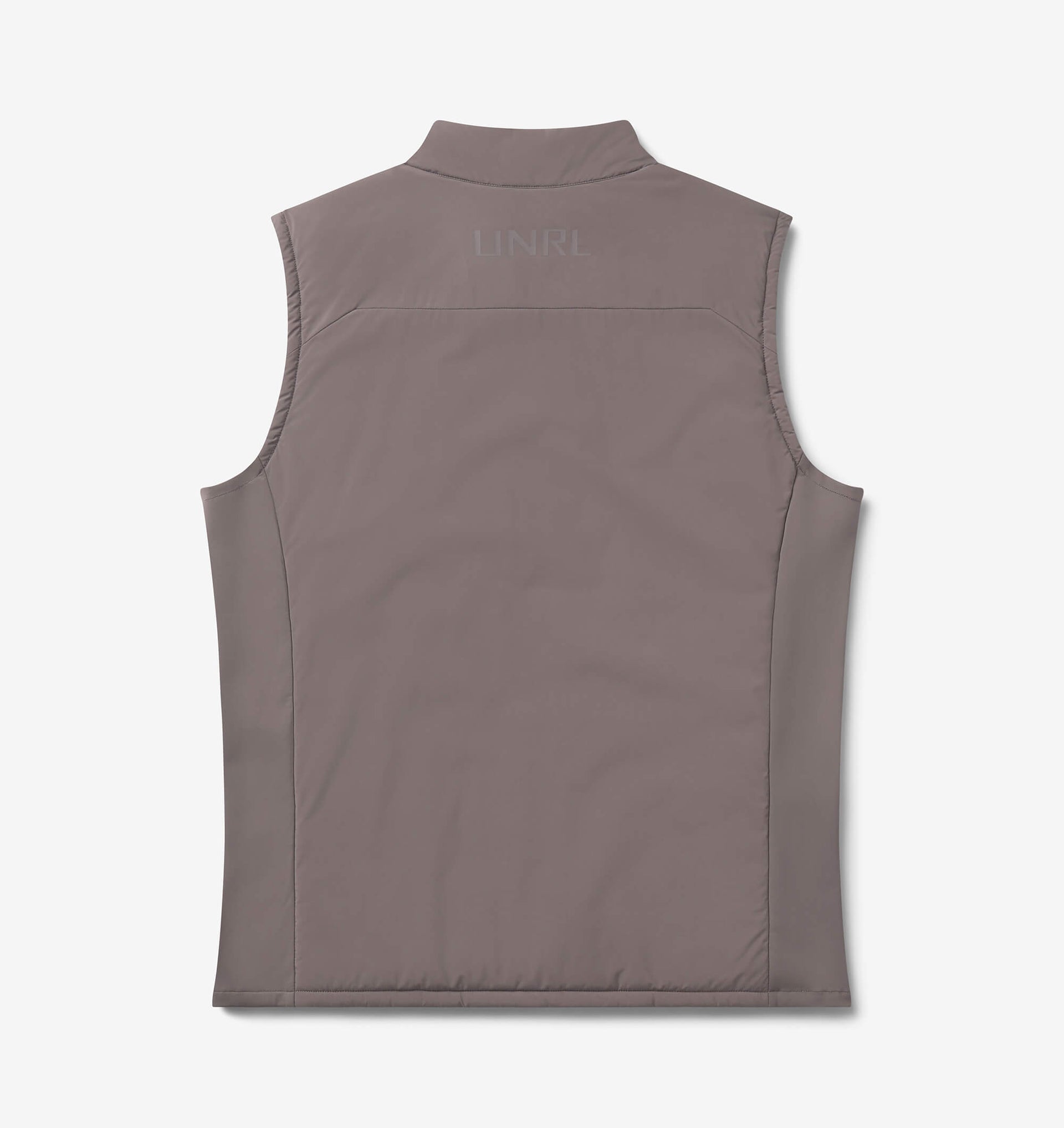 UNRL Mens Vancouver Quilted Vest Ã¢â‚¬â€œ Dark Taupe