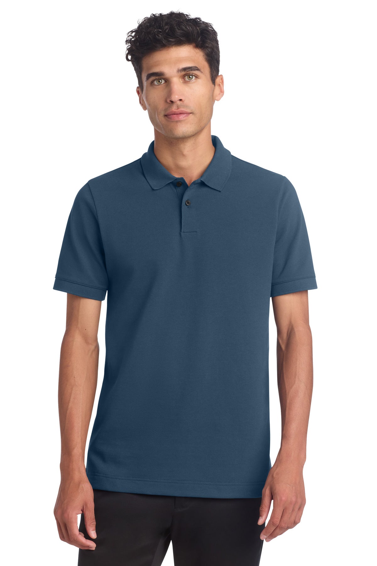 Mercer+Mettle   Stretch Heavyweight Pique Polo MM1000