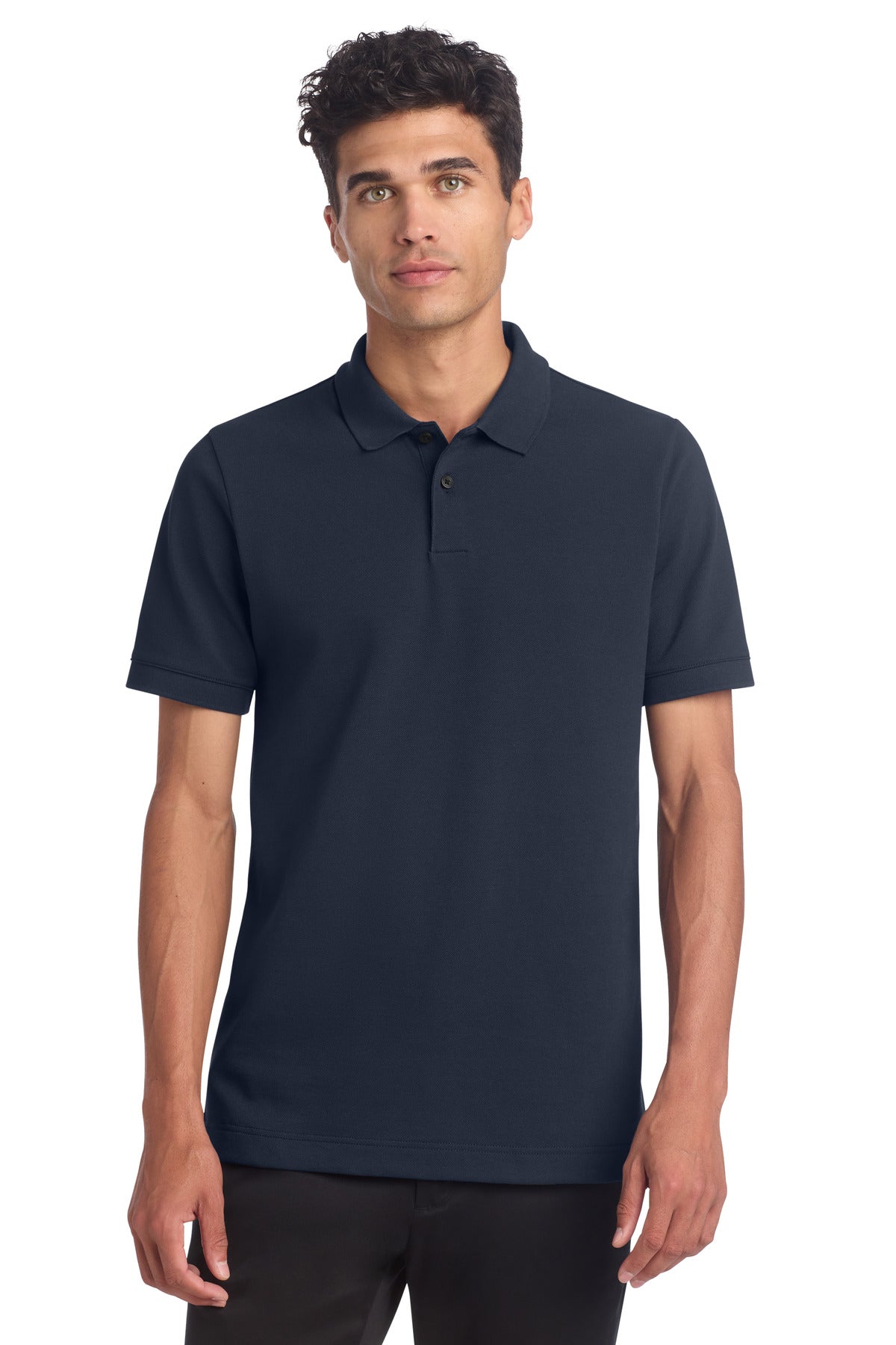 Mercer+Mettle   Stretch Heavyweight Pique Polo MM1000