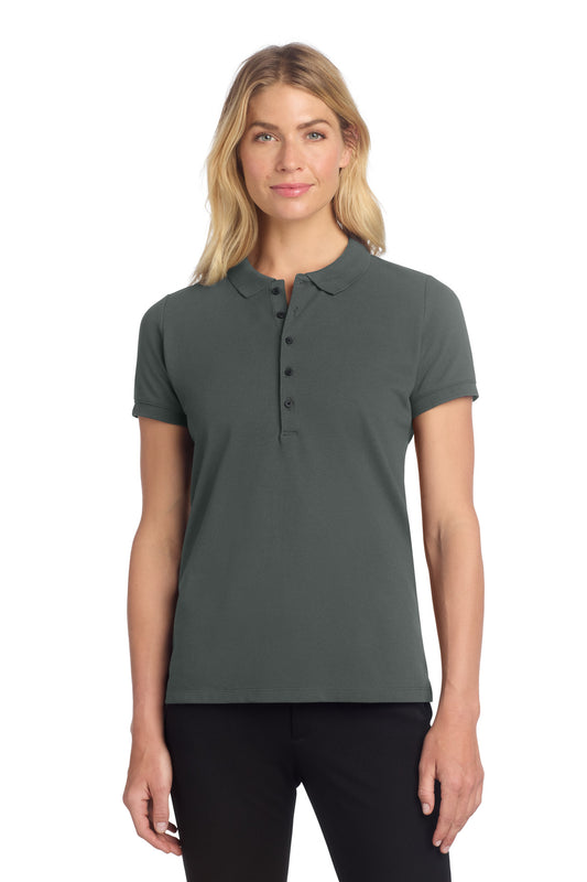 Mercer+Mettle   Women's Stretch Heavyweight Pique Polo MM1001
