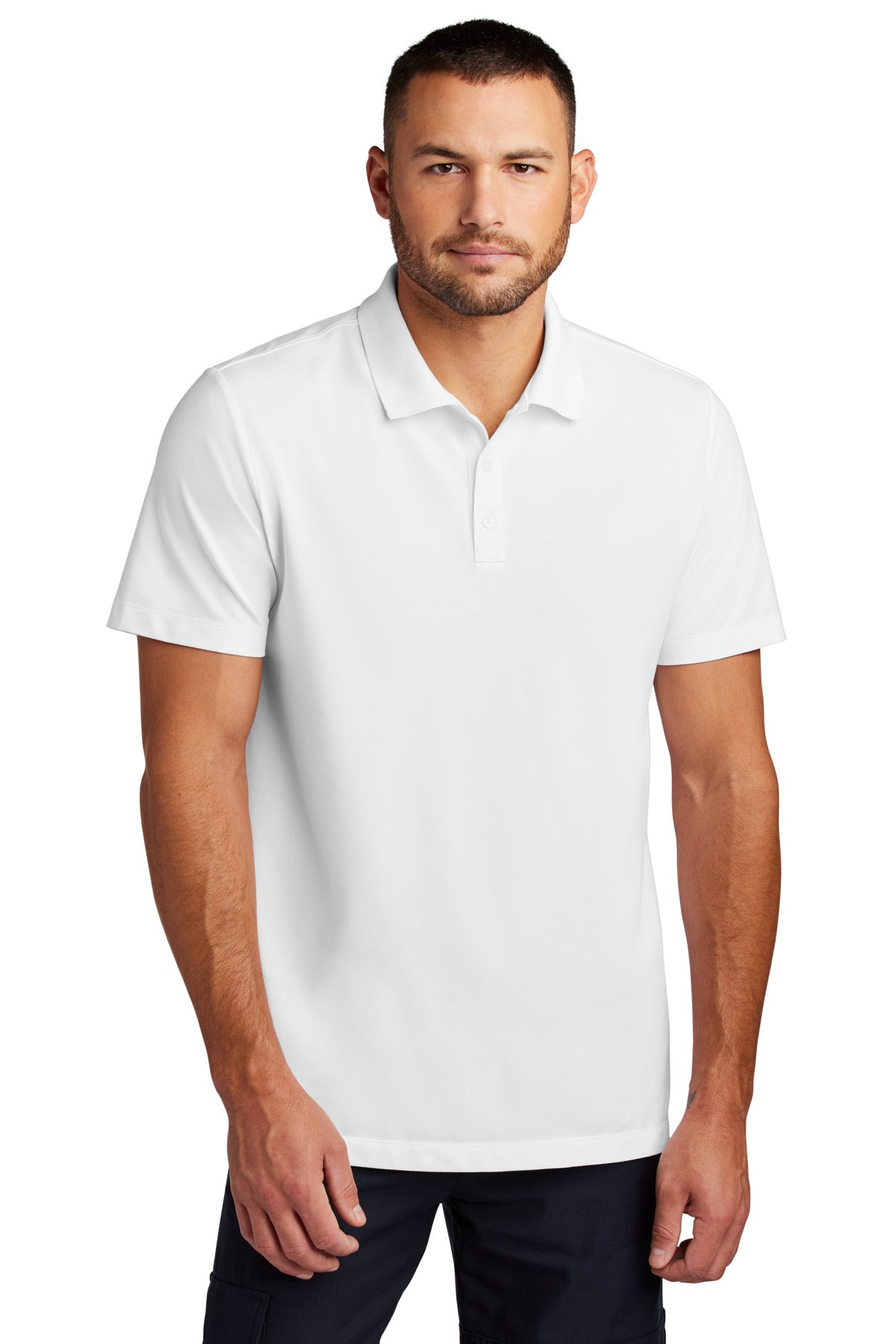 Mercer+Mettle   Stretch Pique Polo MM1004