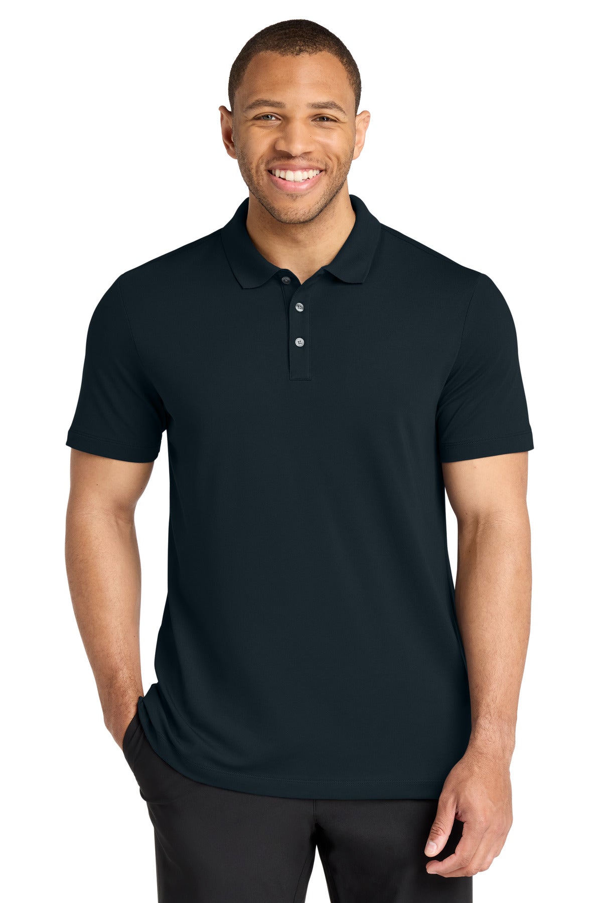 Mercer+Mettle   Stretch Pique Polo MM1004