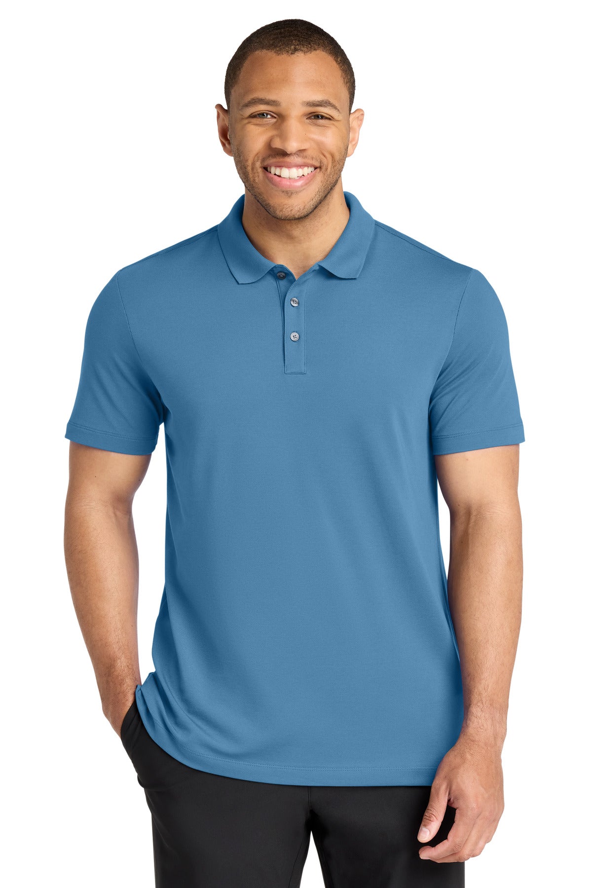 Mercer+Mettle   Stretch Pique Polo MM1004