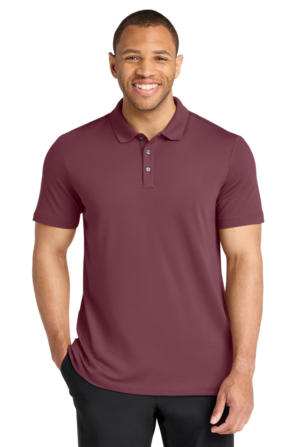 Mercer+Mettle   Stretch Pique Polo MM1004