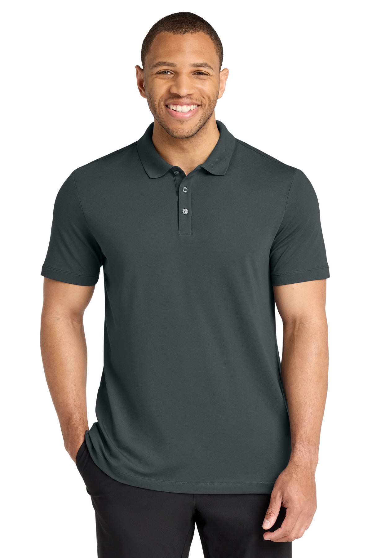 Mercer+Mettle   Stretch Pique Polo MM1004
