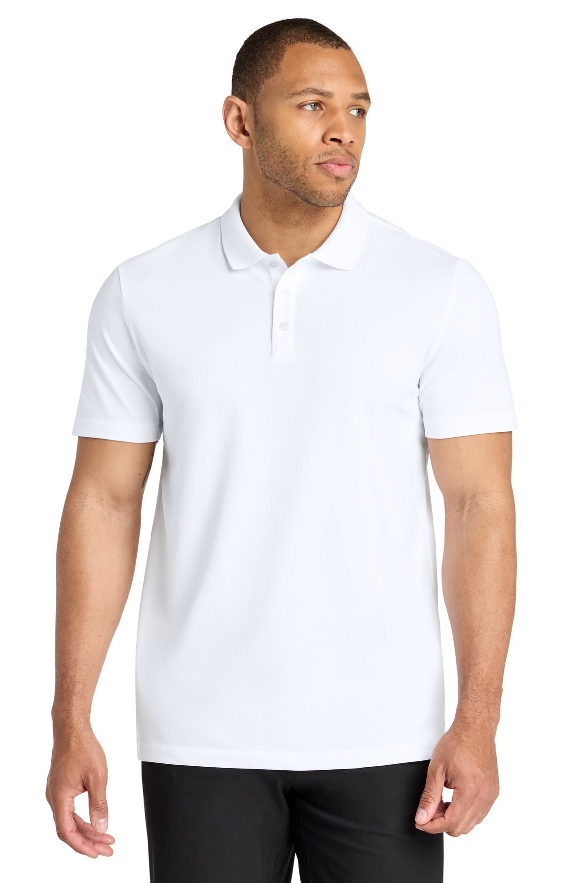 Mercer+Mettle   Stretch Pique Polo MM1004