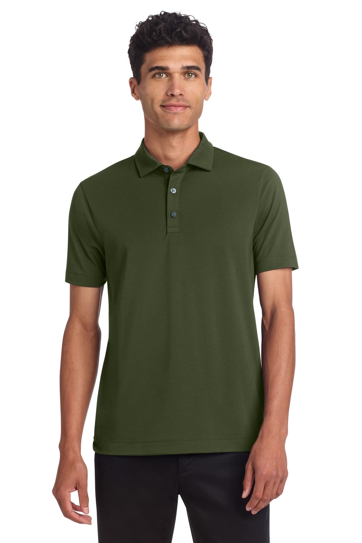 Mercer+Mettle   Stretch Jersey Polo MM1014