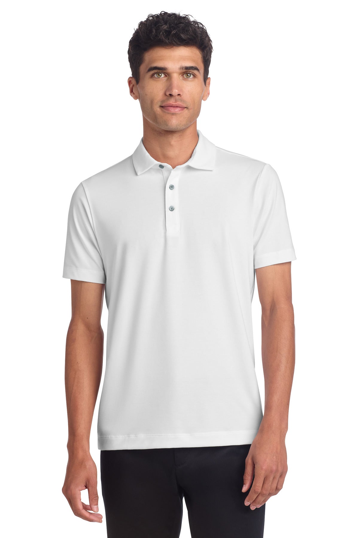 Mercer+Mettle   Stretch Jersey Polo MM1014