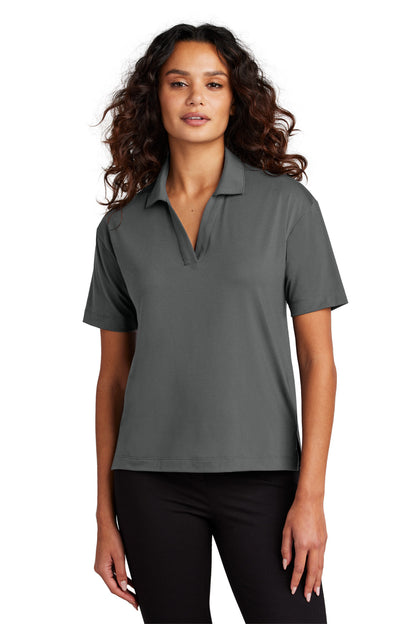 Mercer+Mettle   Women's Stretch Jersey Polo MM1015