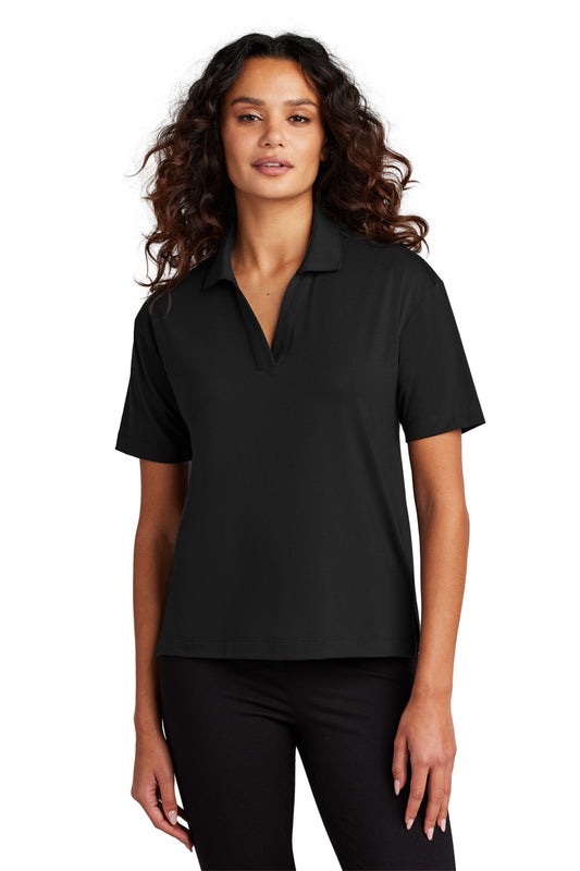 Mercer+Mettle   Women's Stretch Jersey Polo MM1015