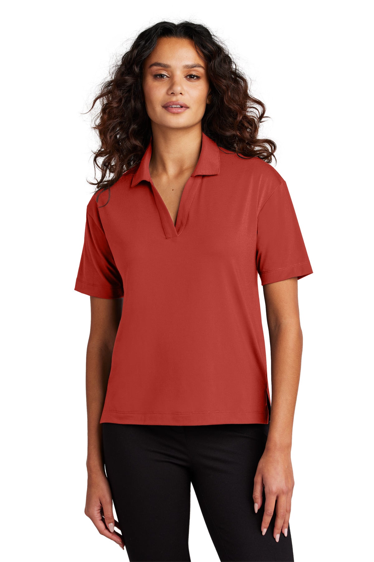 Mercer+Mettle   Women's Stretch Jersey Polo MM1015