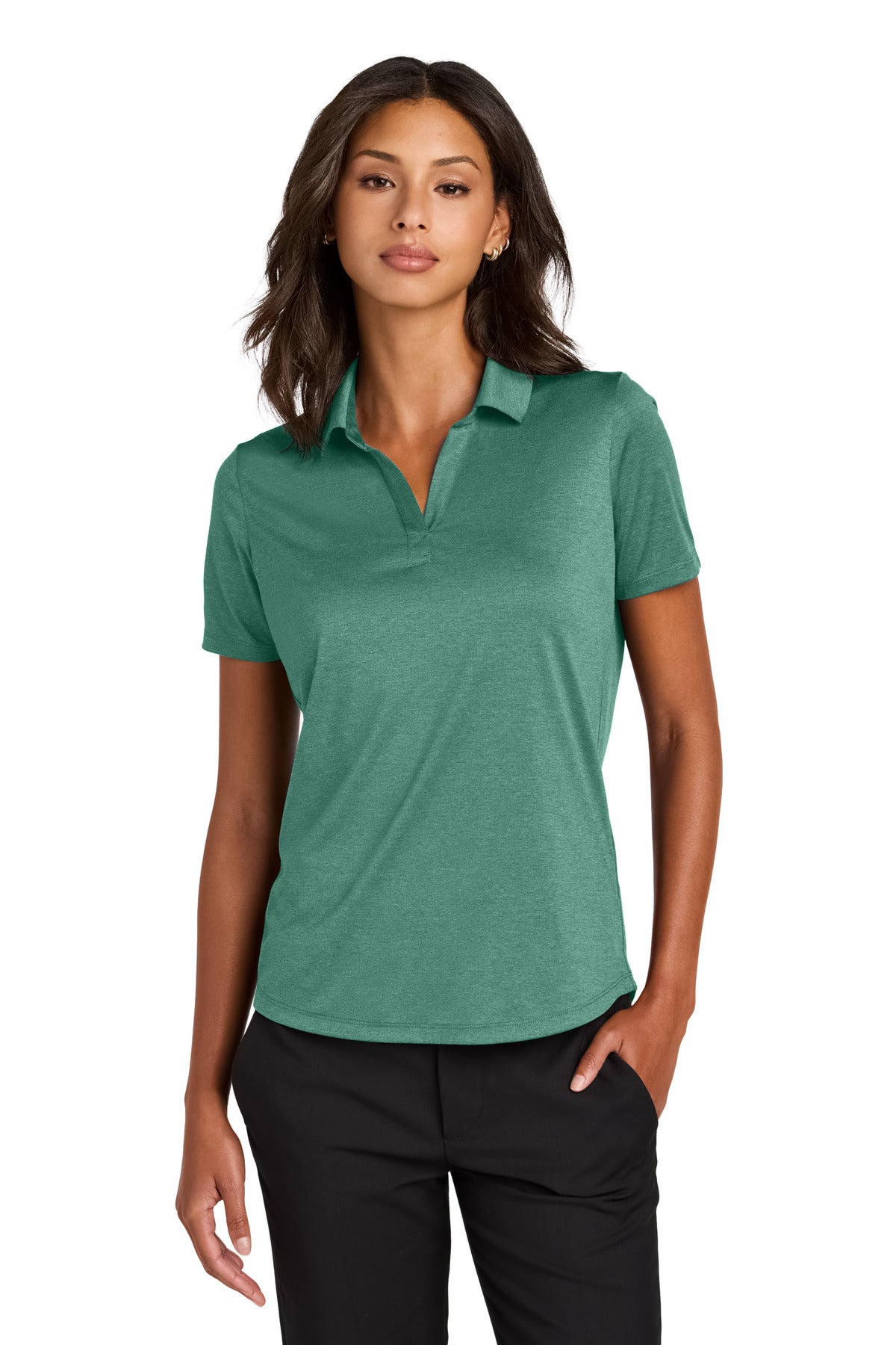 Mercer+Mettle   Women's Recharge Jersey Polo MM1021