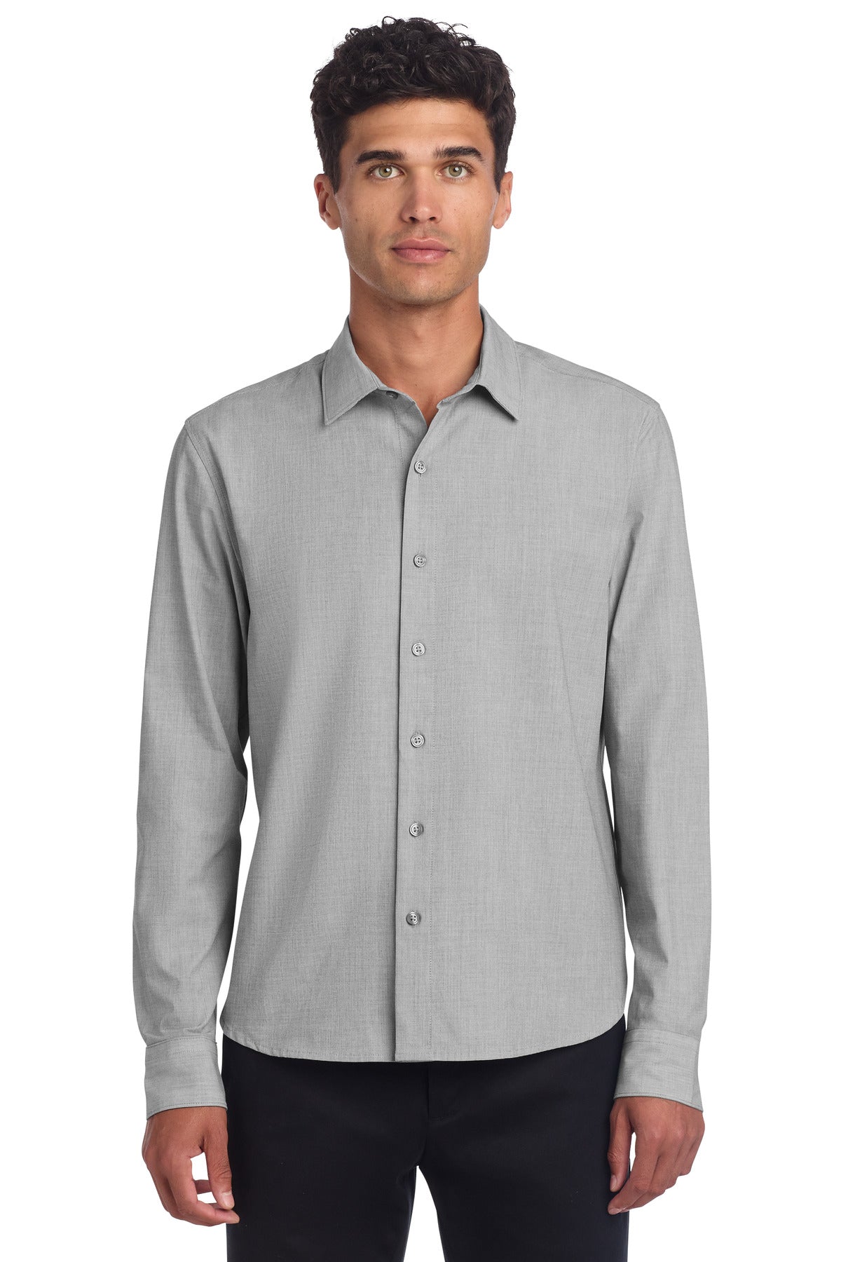Mercer+Mettle   Long Sleeve Stretch Woven Shirt MM2000