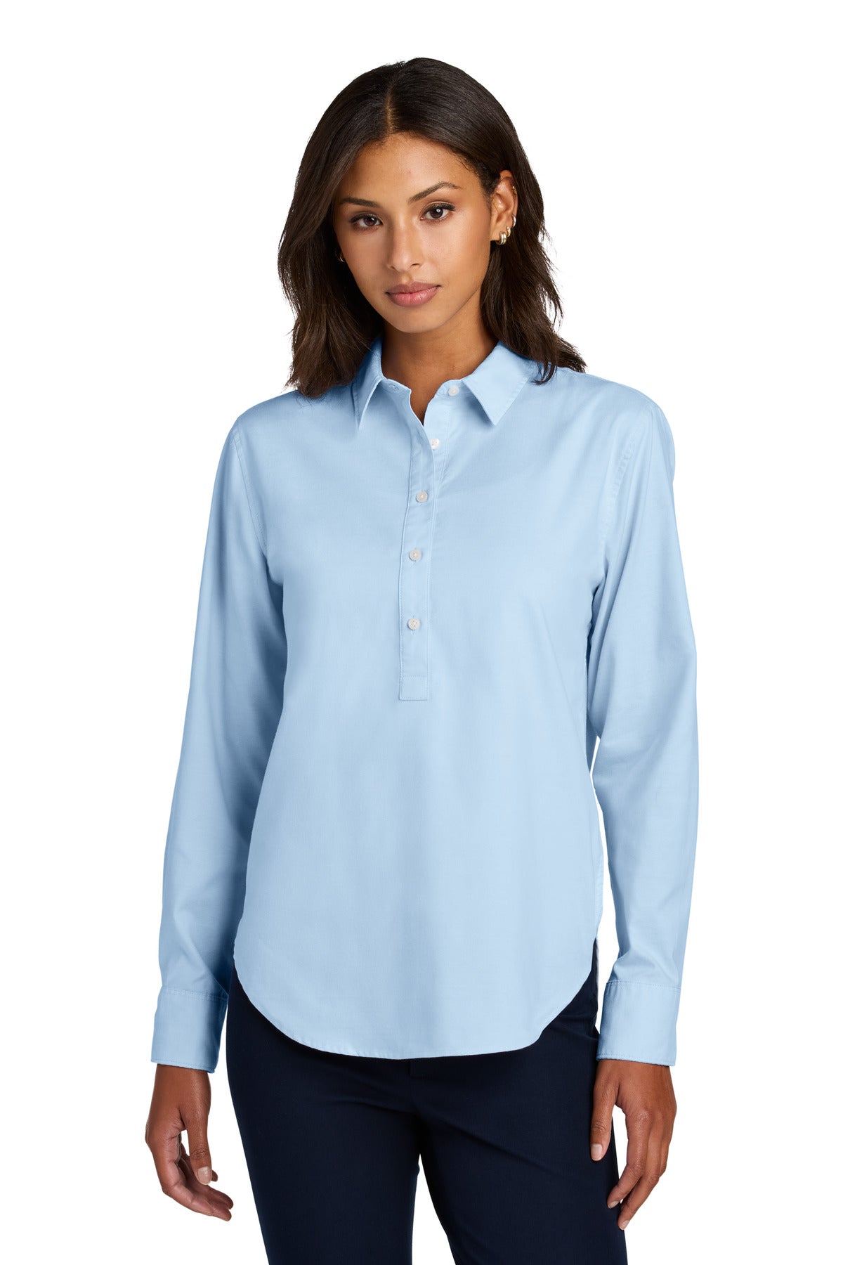 Mercer+Mettle   Women's Long Sleeve Modern Oxford Shirt MM2003