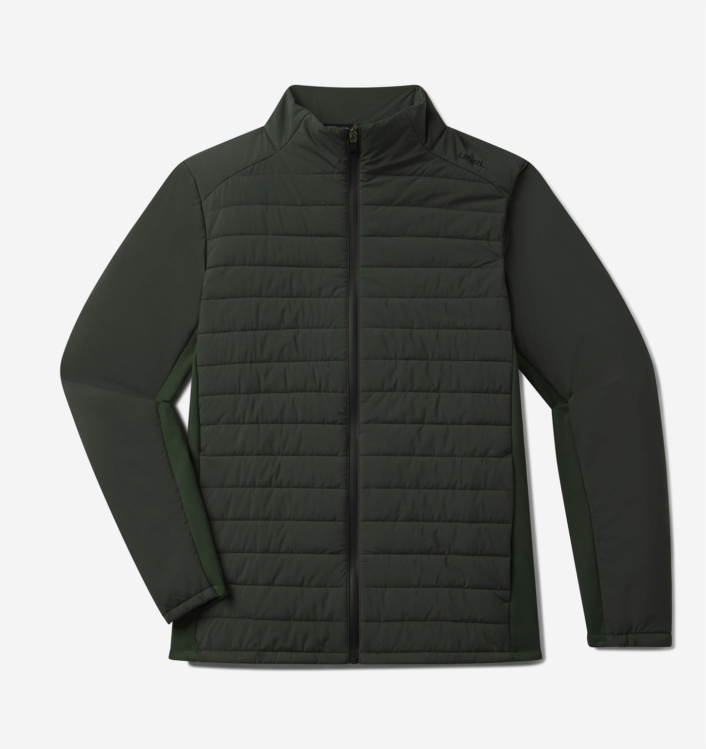 UNRL Mens Montreal Quilted Jacket Ã¢â‚¬â€œ Pine