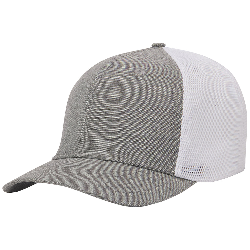 UNRL Mid-Pro Trucker Cap Grey/White
