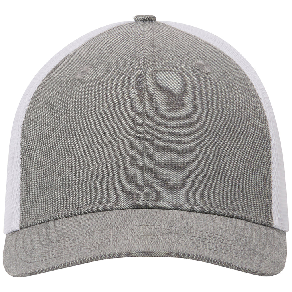 UNRL Mid-Pro Trucker Cap Grey/White