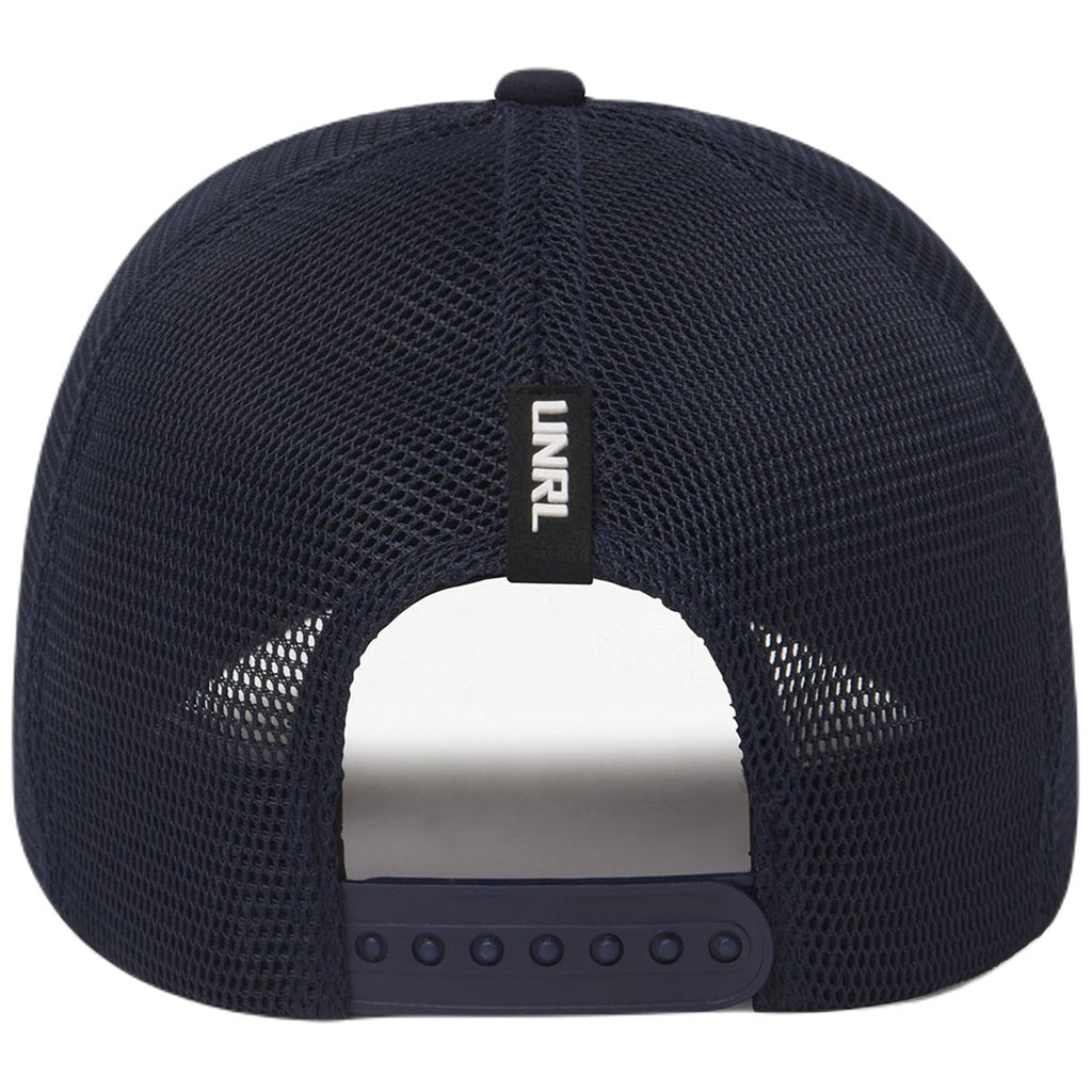 UNRL Mid-Pro Trucker Cap Navy/Navy