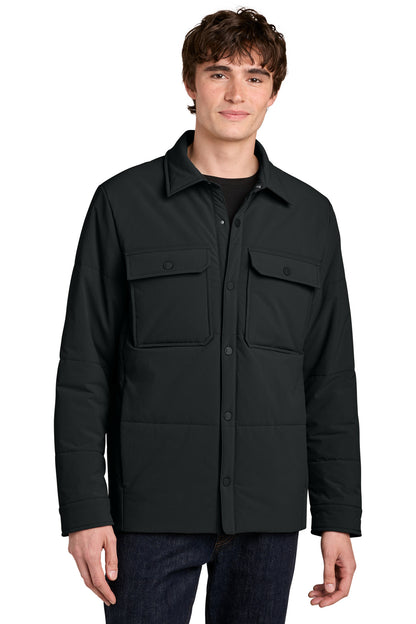 MiiR ®  Sashiko Stretch Puffy Shacket MRA444 | Add Your Logo