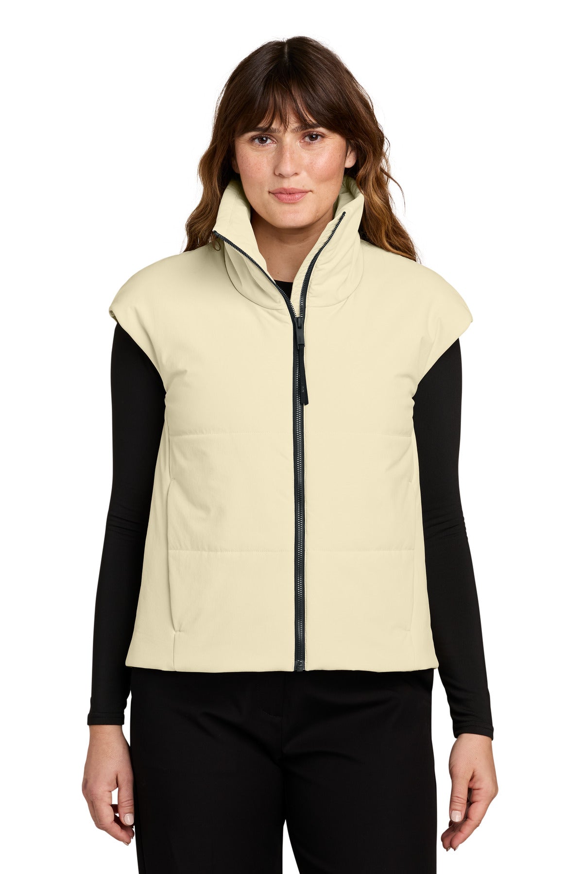 MiiR ®  Women's Sashiko Stretch Puffy Vest MRAW442 | Add Your Logo
