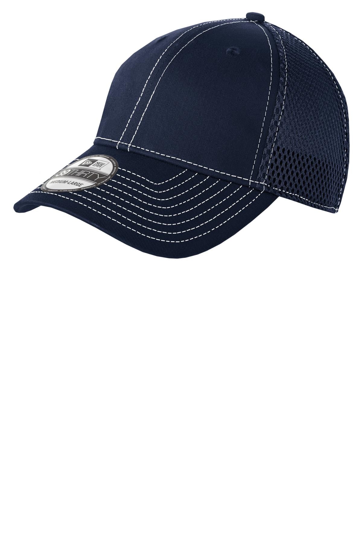 New Era   - Stretch Mesh Contrast Stitch Cap. NE1120