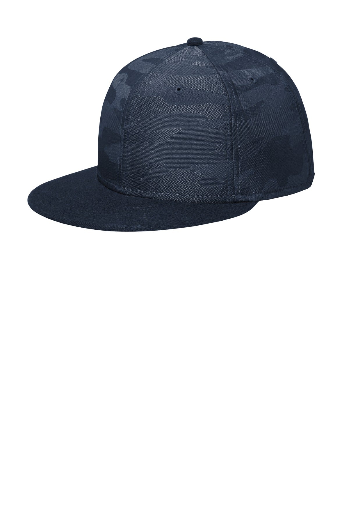 New Era  ®  Camo Flat Bill Snapback Cap NE407 | Add Your Logo
