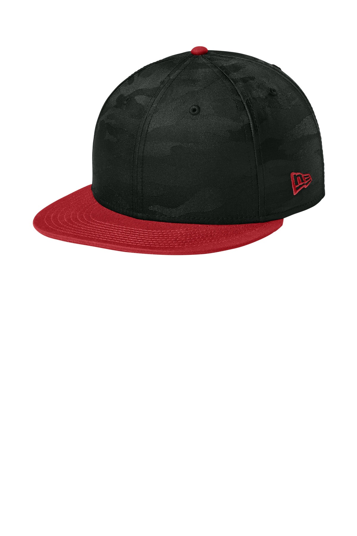 New Era  ®  Camo Flat Bill Snapback Cap NE407 | Add Your Logo