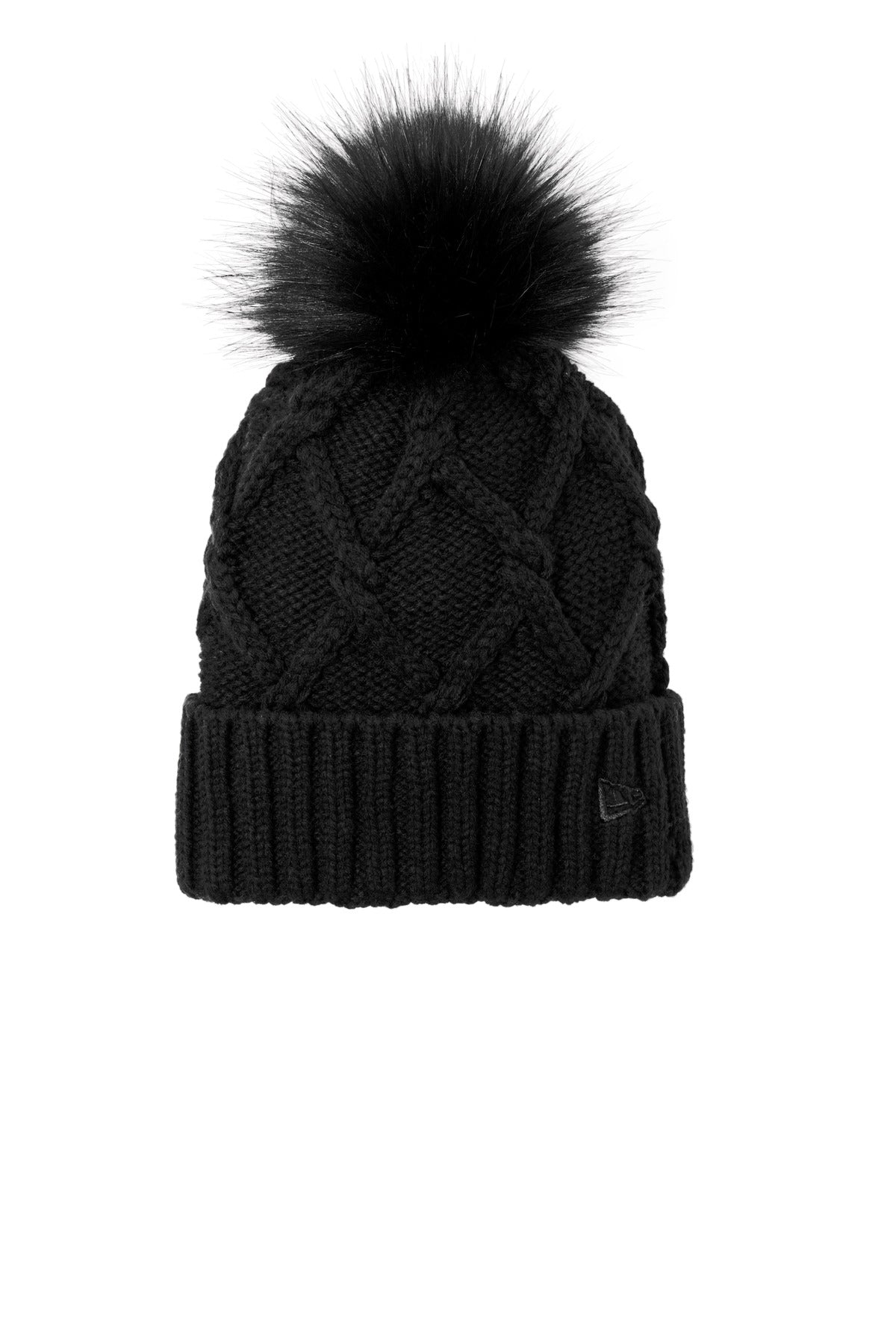 New Era ®  Faux Fur Pom Beanie NE911 | Add Your Logo