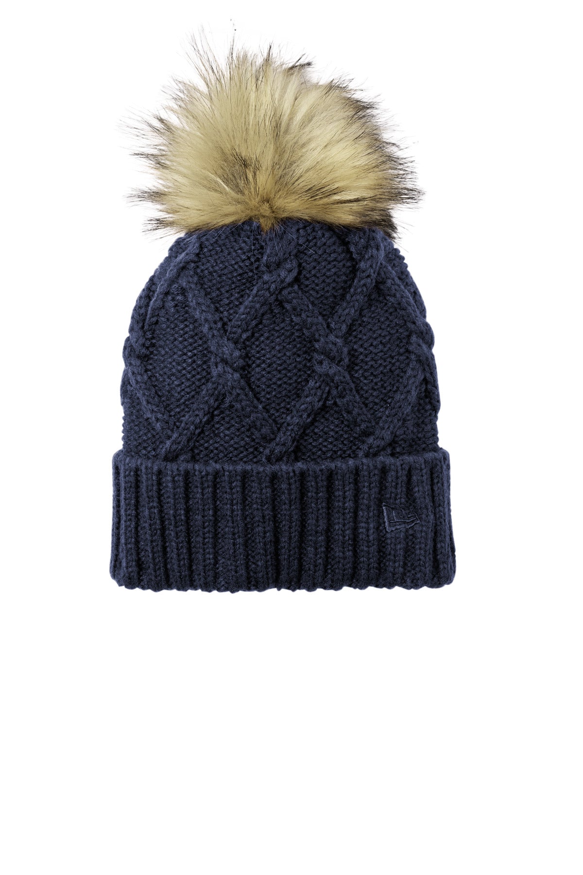 New Era ®  Faux Fur Pom Beanie NE911 | Add Your Logo