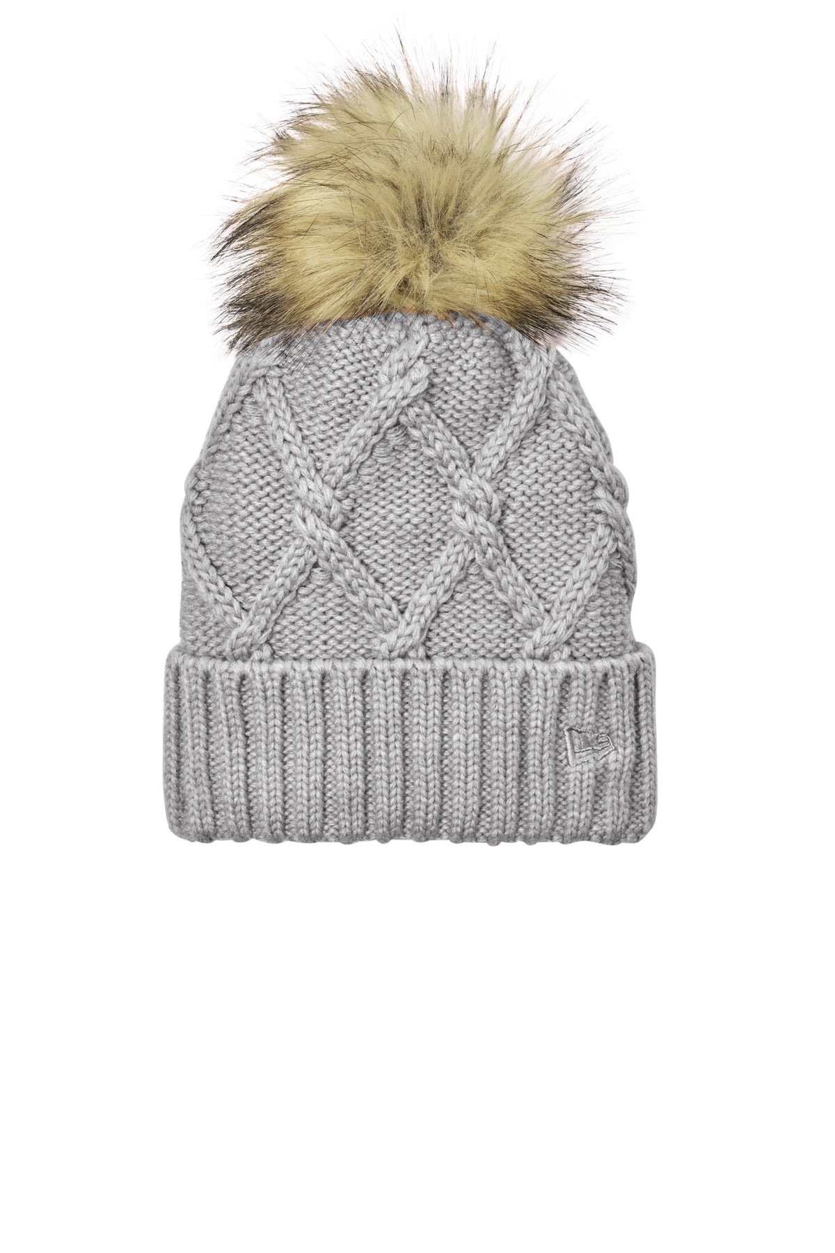 New Era ®  Faux Fur Pom Beanie NE911 | Add Your Logo