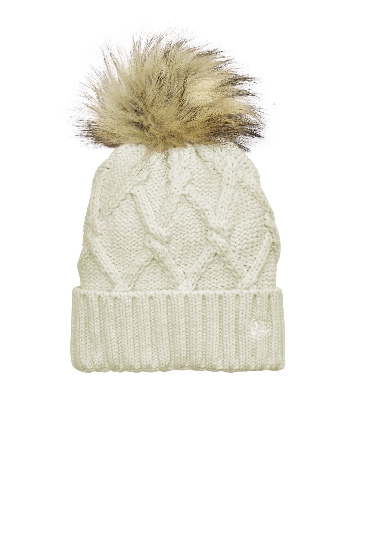 New Era ®  Faux Fur Pom Beanie NE911 | Add Your Logo
