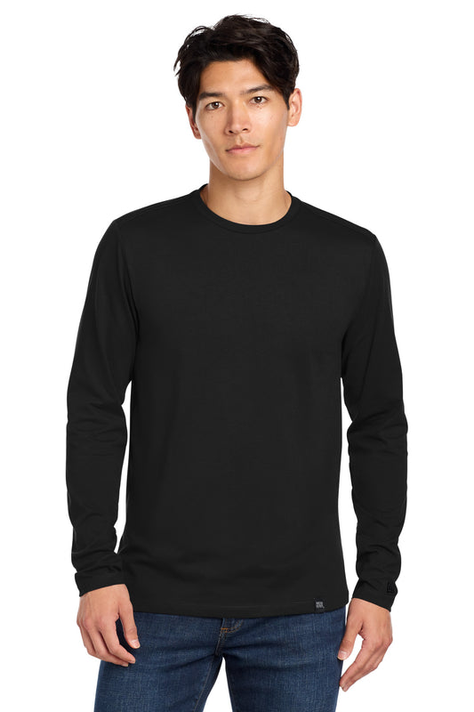 New Era  ®  Heritage Blend Long Sleeve Crew Tee. NEA102 | Add Your Logo