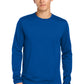 New Era  ®  Heritage Blend Long Sleeve Crew Tee. NEA102 | Add Your Logo