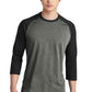New Era    Heritage Blend 3/4-Sleeve Baseball Raglan Tee. NEA104