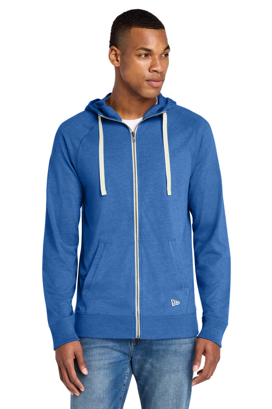 New Era  ®  Sueded Cotton Blend Full-Zip Hoodie. NEA122 | Add Your Logo