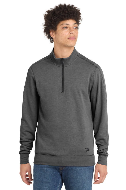New Era    Tri-Blend Fleece 1/4-Zip Pullover. NEA512