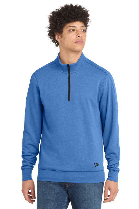 New Era    Tri-Blend Fleece 1/4-Zip Pullover. NEA512
