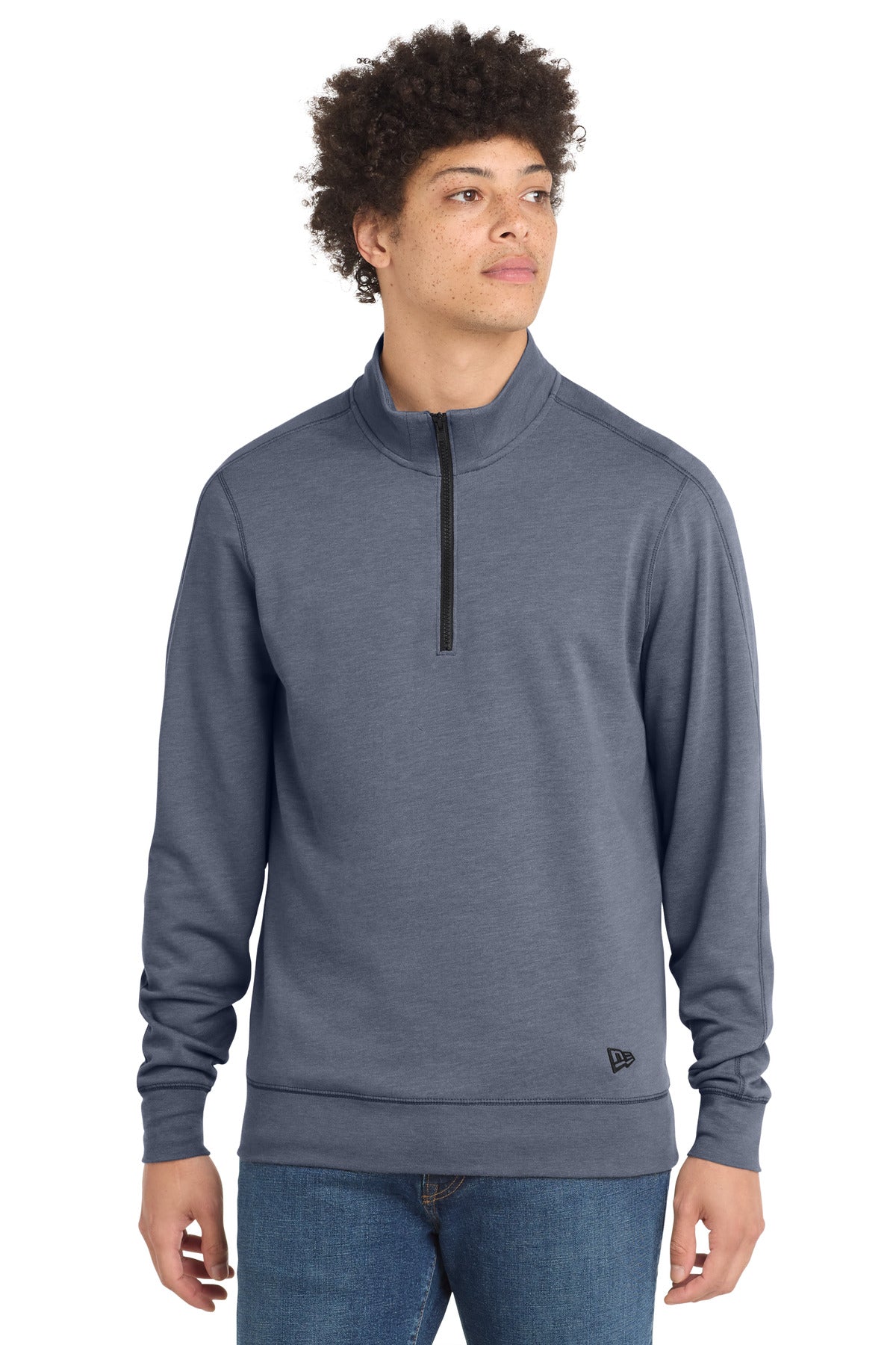 New Era    Tri-Blend Fleece 1/4-Zip Pullover. NEA512